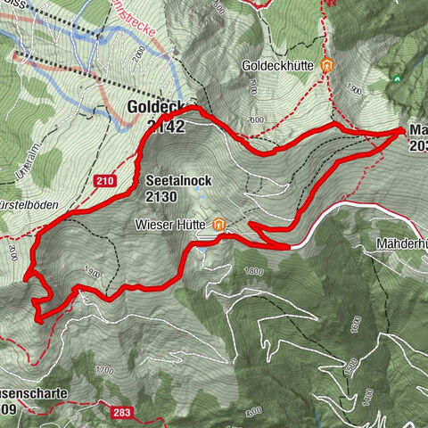 Goldeck Rundwanderung
