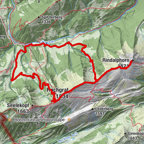 Rindalphorn und Hochgrat
