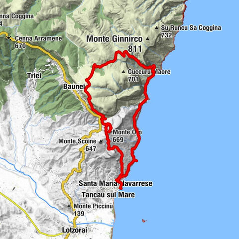 Wanderung im herzen Sardiniens „Pedra Longa“ - Salvaggio Blu - Rundwanderung