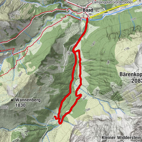 Circular hike through the Bärgunttal