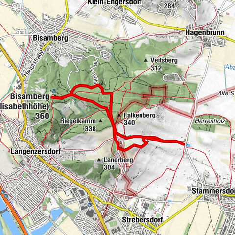 Wien: Bisamberg - Elisabethhöhe