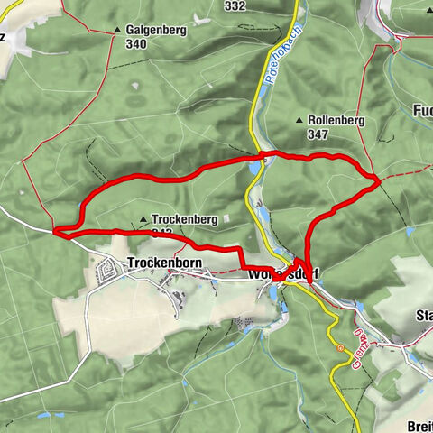 Links und rechts des Rothehofbaches